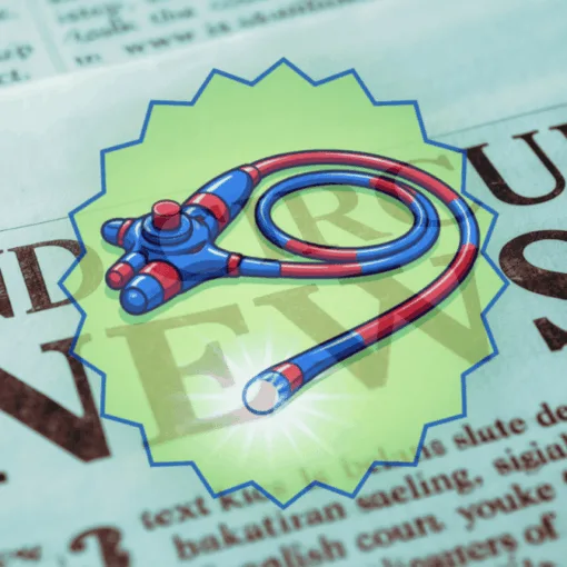 2nd Circuit Endoscope News headline featuring a medical exam scope