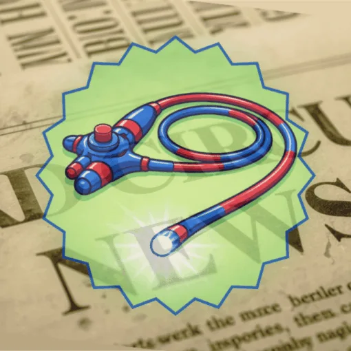 3rd Circuit Endoscope News headline featuring a medical exam scope