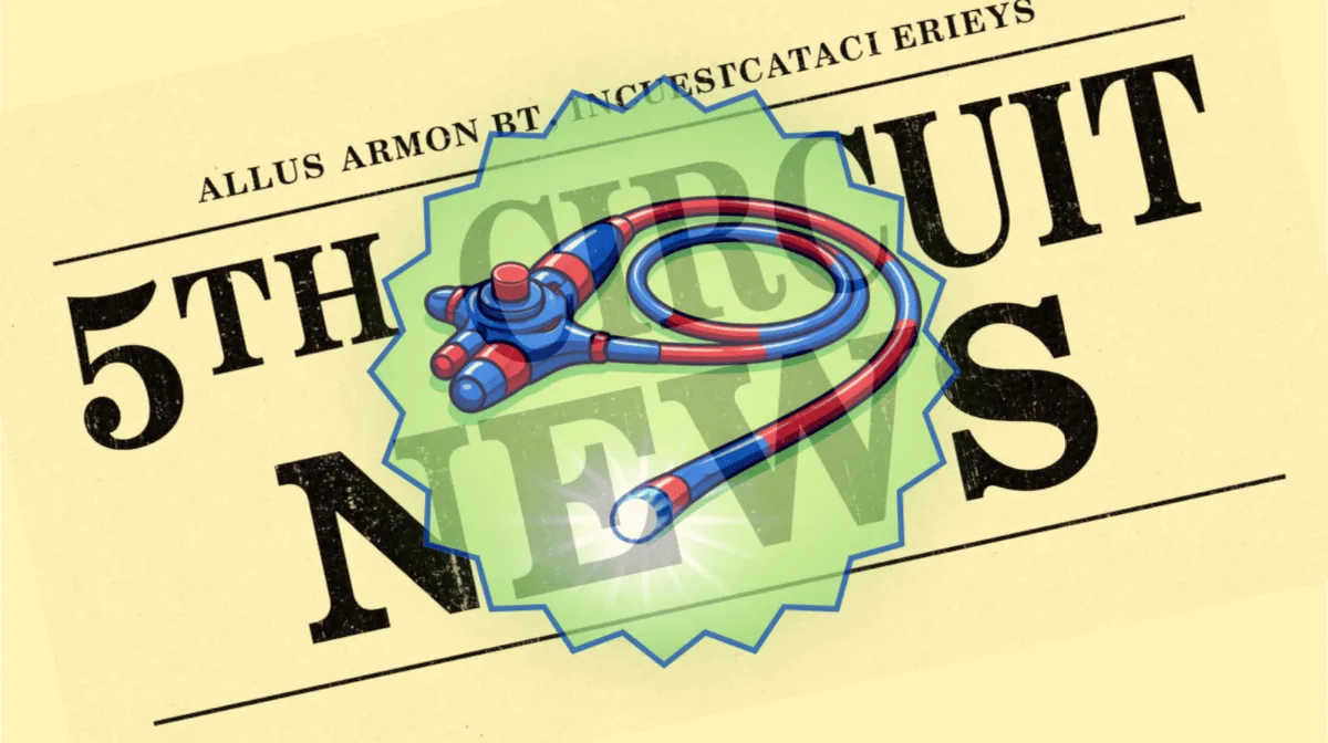 5th Circuit Endoscope News headline featuring a medical exam scope